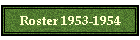Roster 1953-1954